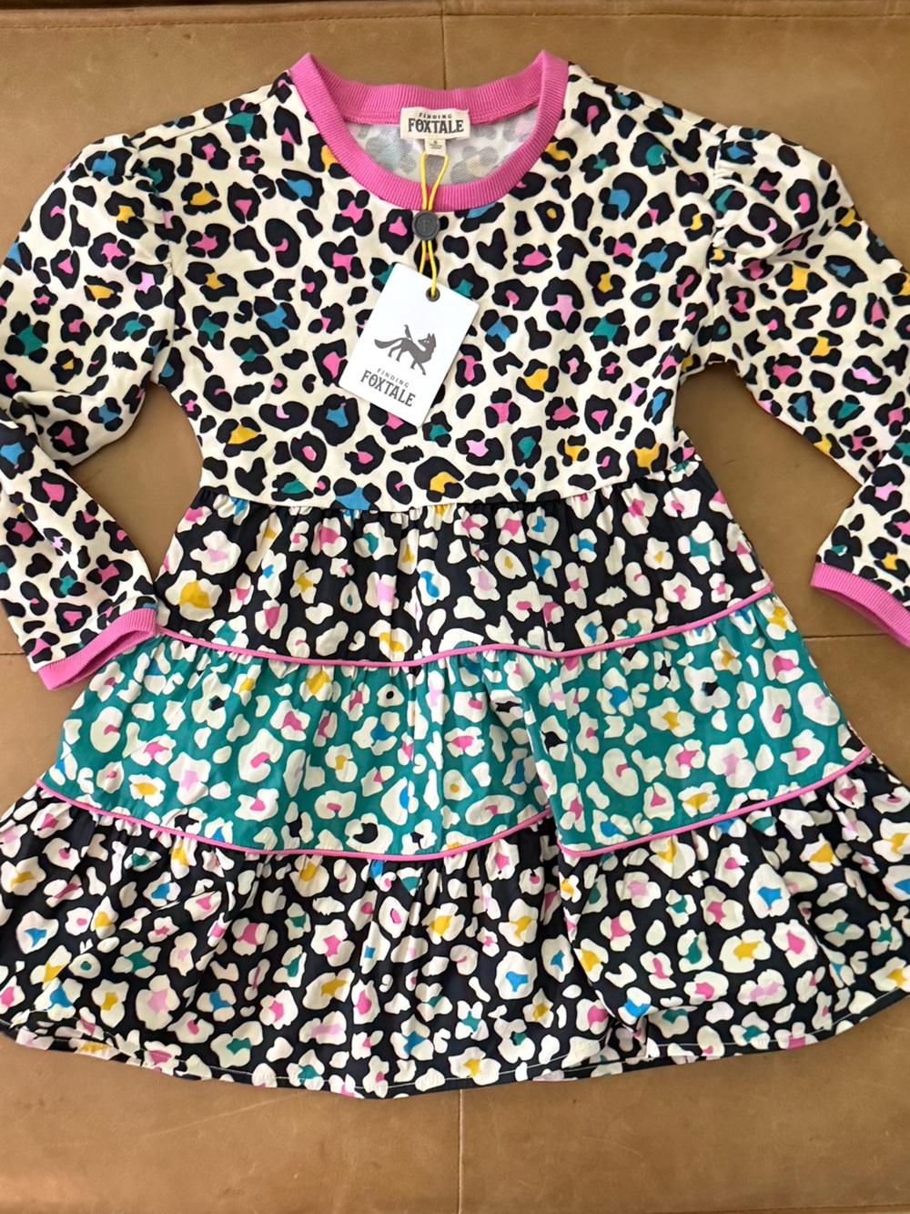 Finding Foxtale City Kitty Dress 5 NWT